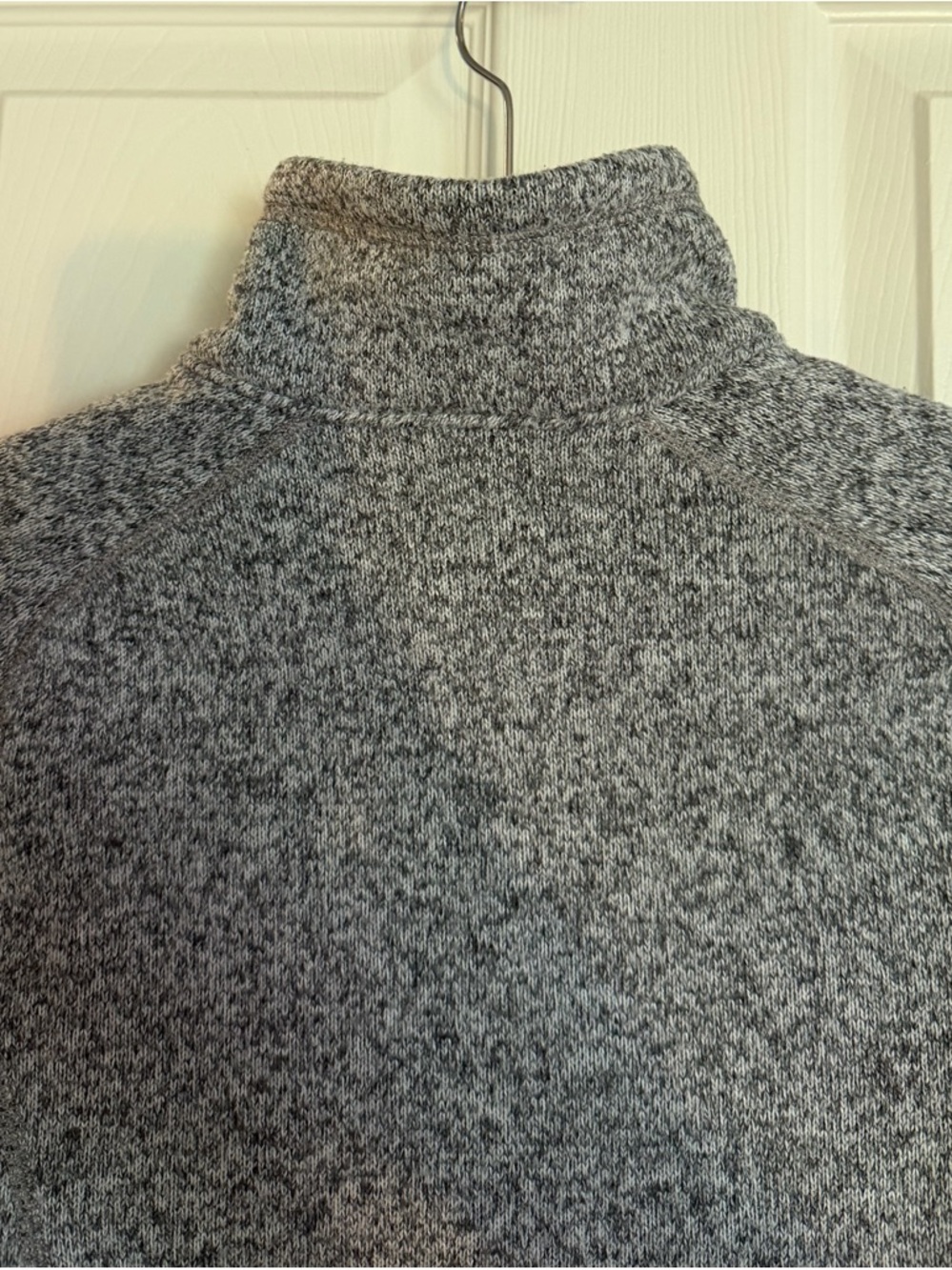 Patagonia Women’s Gray Heather Quarter-Zip Fleece Better Sweater Pullover size S - Picture 7 of 7